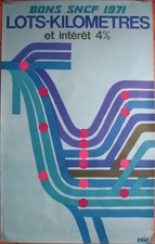 Affiche bons sncf d'occasion  Sablé-sur-Sarthe
