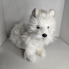 Cachorro de pelúcia realista Hansa Creation West Highland Terrier cachorro branco 12" comprar usado  Enviando para Brazil