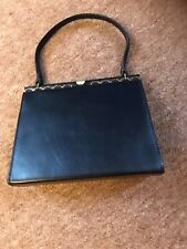 Vintage leather handbag for sale  MARKET HARBOROUGH