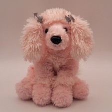 Aurora World Poodle Rosa Pelúcia 9" Brinquedo de Bicho de Pelúcia Filhote de Cachorro Feijão Disquete comprar usado  Enviando para Brazil