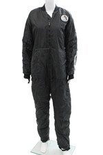 Macacão de neve Diving Unlimited International feminino zíper frontal preto tamanho médio, usado comprar usado  Enviando para Brazil