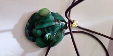 Pendentif malachite verte d'occasion  Muret