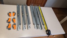 (PAR) 21" BLUM fechamento automático extensão total Guias de gaveta #562F525-01P23 - Usado comprar usado  Enviando para Brazil