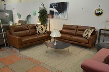 Brown leather sofas for sale  CHORLEY