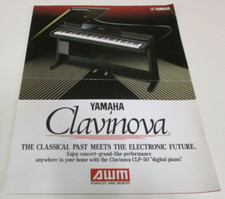Yamaha clavinova brochure d'occasion  Expédié en Belgium