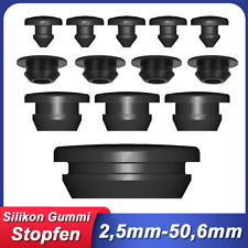 Abdeckstopfen Lochkappen Endkappen Silikon Gummi Dichtung Stopfen 2,5mm-50,6mm comprar usado  Enviando para Brazil
