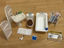Puppenhaus puppenstube badezim gebraucht kaufen  Dieburg