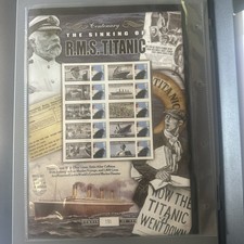 Centenary sinking titanic. for sale  BROCKENHURST