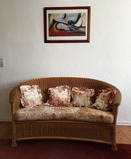 Rattan couch landhaus gebraucht kaufen  Berlin