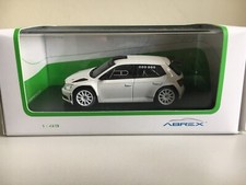 1:43 Abrex Skoda Fabia R5 rally TARMAC version plain body ready to race na sprzedaż  Wysyłka do Poland