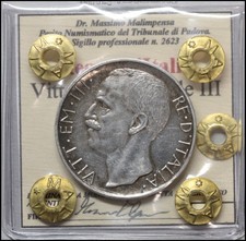Regno italia lire usato  Due Carrare