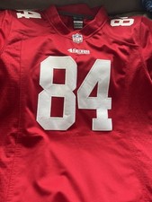 Camiseta de futebol San Fransico 49ers Randy Moss Nike NFL feminina juvenil GG usada, usado comprar usado  Enviando para Brazil