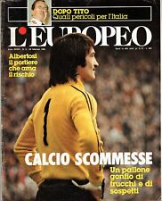 Europeo 1980 calcio usato  Italia