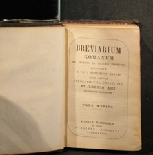 Breviarium romanum. pars usato  Marino