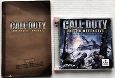 Pacote de expansão Call of Duty United Offensive (2 discos PC CD jogo e manual, 20004) comprar usado  Enviando para Brazil