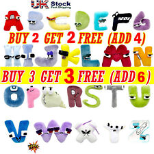 Plush doll alphabet for sale  UK