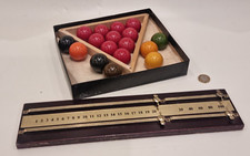 Palline biliardo vintage usato  Spedire a Italy