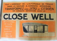 Affiche ancienne citroen d'occasion  Saint-Paul-Cap-de-Joux
