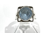 835 silberring aquamarin gebraucht kaufen  Kerpen