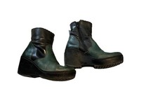 Stiefeletten grün echtes gebraucht kaufen  München