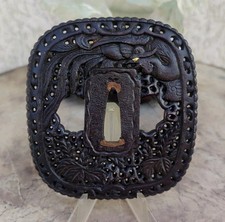 Tsuba katana japon d'occasion  Noisy-le-Grand