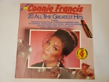 Connie Francis - 20 All Time Greatest Hits (LP de disco de vinil) comprar usado  Enviando para Brazil