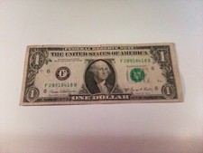Banconota.one dollar.the unite usato  Battipaglia