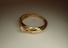 Bague jonc carats d'occasion  Grenoble-