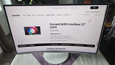 Samsung c27h711qeu incurvé d'occasion  Saint-Désiré
