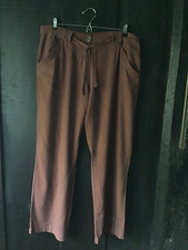 Debenhams brown viscose for sale  HONITON