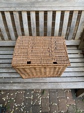 Vintage wicker basket for sale  HARROW