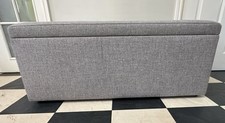 Large upholstered ottoman for sale  ASHBY-DE-LA-ZOUCH