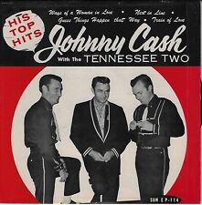 JOHNNY CASH WITH THE TENNESSEE TWO Sun Records EP 114 7" 45rpm vinyl comprar usado  Enviando para Brazil