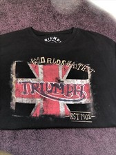 triumph t shirt for sale triumph t shirt for sale SALTBURN-BY-THE-SEA