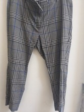 Checked tartan trousers for sale  WITNEY
