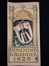 Münchener kalender 1926 gebraucht kaufen  München