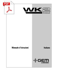 Gem wk2 keyboard usato  Italia