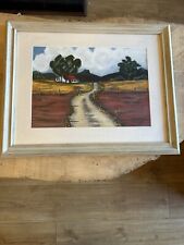 Singed framed painting for sale  BANGOR