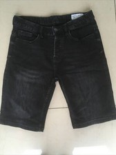 Mens black denim for sale  FOCHABERS