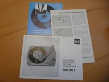 Dual 300 plattenspieler gebraucht kaufen  Karlsfeld