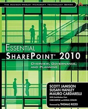 Essential SharePoint 2010: Overview, Governance, and Planning (Addison-Wesley M segunda mano  Embacar hacia Mexico