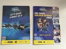 Greyhound programmes romford for sale  DIDCOT