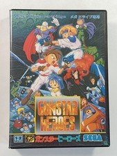 GUNSTAR HEROES SEGA MEGADRIVE (MD) NTSC-JAPAN (COMPLETE - SIDE SUNFADE), usado comprar usado  Enviando para Brazil