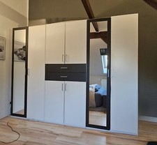 Kleiderschrank groß graphit gebraucht kaufen  Cottbus