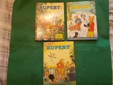 Three rupert bear for sale  WALSALL