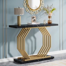 Gold console table for sale  Ashford