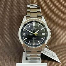 Relógio masculino Casio Edifice EFV-140D-1A simples e esportivo preto analógico aço inoxidável comprar usado  Enviando para Brazil