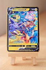 Cartão Pokemon bonito anime guarda-chuva Eevee and the Eeveelutions personalizado metal dourado comprar usado  Enviando para Brazil