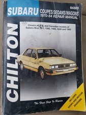 Repair manual subaru for sale  Yakima