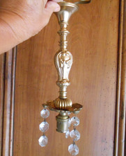 Lustre pampilles vintage d'occasion  Salbris